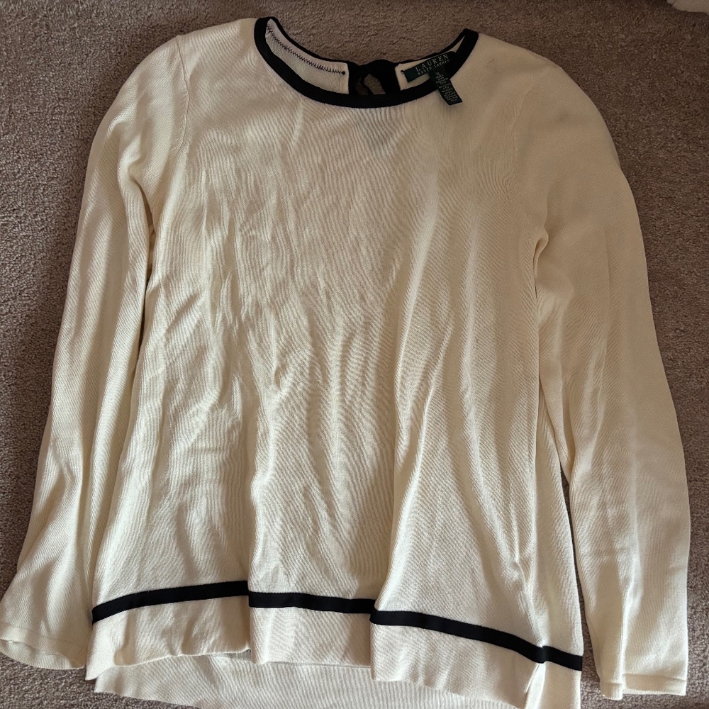 Ralph Lauren 100% Cotton Sweater (size XL)
